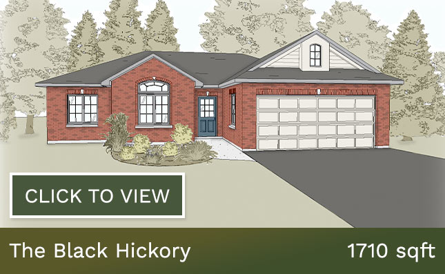 The Black Hickory home illustration