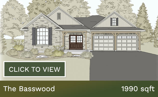The Basswood home illustration